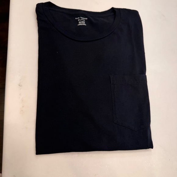Club Monaco Men's Pocket T Shirt Black Crewneck Solid Pullover NWOT Sz XL - Picture 6 of 10
